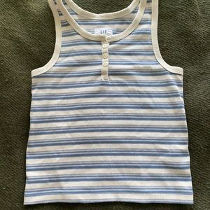 GAP Cropped Striped Tank Top